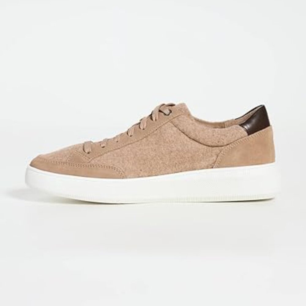 $225- Vince h1989f2 Men's Dawson Oxford, Marled Flint- US 10 (100% Authentic)